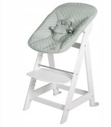 roba Etetőszék, napozóággyal, 2in1, fehér-zöld, 50kg-ig terhelhető (75063WEV241)