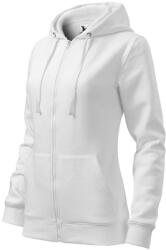 MALFINI 411 Malfini Trendy Zipper női pulóver Fehér - 2XL (4110017)
