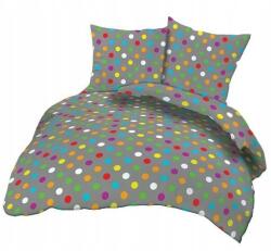 Karo Ágyneműhuzat kéregből, 200×220cm, 100% pamut, szürke pöttyös (1399277)