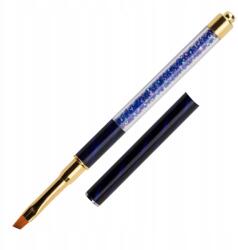 Allepaznokcie Zselés ecset, ferde, strasszos, 6-os méret, géltechnikához