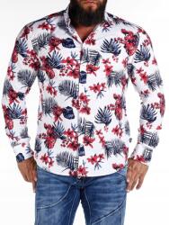 Carisma virágmintás ing, Size S, slim fit