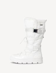 Tamaris Női Hócipő, fehér, Size 37, szintetikus belső és külső anyag (1-26657-39-100)