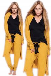 Sensis Mile homewear kardigán, Size L/XL, mustár