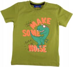 Atabay Póló Póló Fiú Blúz Dinoszaurusz T-rex Rövid Ujjú 122 P43