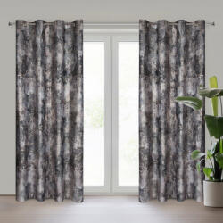 Takoy Bársony sötétítő függöny ESTER patinás mintával 140 x 250 cm-HF-460578