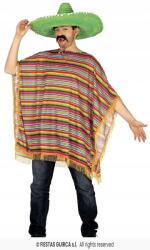 Fiestas Guirca Mexikói Poncsó Jelmez, Mexikói Vadnyugat, L méret (8434077883020)