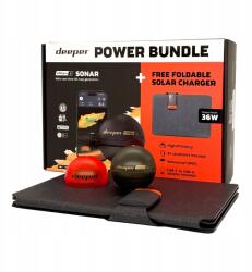 Deeper Visszhangmérő Deeper Chirp 3 Power Bundle Solar Charger (ITGAM2595)