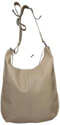VERSO Női Bőr Kézitáska, Ecru, 39.5cm széles, 39.5cm magas, 10cm mély (3717)