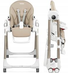 Peg Perego PegPerego Prima gurulós etetőszék napozóágy funkcióval, Beige (Astral) (8005475433768)