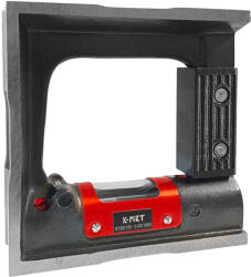 K-MET Nivela de inalta precizie cu cadru 5739 K-MET 300mm, precizie 0, 02mm m, 2 bule de nivel, fonta (5090-02-300)