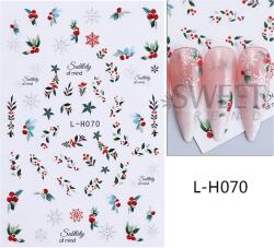 Everin Sticker decor unghii model iarna/Craciun L-H070 - Everin (L-H070)