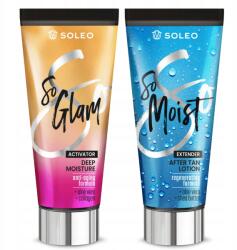 Soleo So Glam Napozás Gyorsító, 150ml, ajándék Napozás Utáni Balzsam 150ml