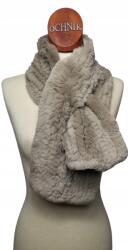 OCHNIK Női Sál, bézs, természetes nyúlszőr, SZADF-0013 (SZADF-0013)