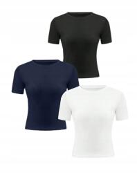 Shein Női Póló Szett Sima Klasszikus 3 Db L L5S