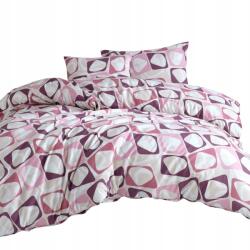 Darymex Ágyneműhuzat, 200×220cm, Club rózsaszín geometria, 100% pamut (cott220)