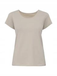 OCHNIK bézs női póló, Size XS, pamut, elasztán (TSHDT-0111-81)