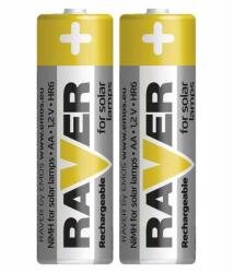 RAVER Solar NiMH AA R6 Bliszter, 2db (8592920007839)