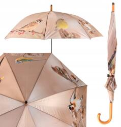 Esschert Design Téli Madár Mintás Esernyő, 120cm, nagy (TP387)