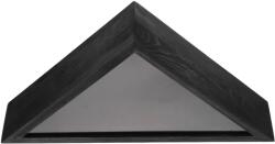  Képkeret Modern Háromszög Fa Fekete, 44×22×8, 5cm (B0D1G7YG64)