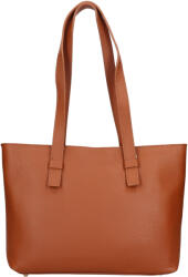 Italia Női bőr kézitáska Italia Azalea - konyak