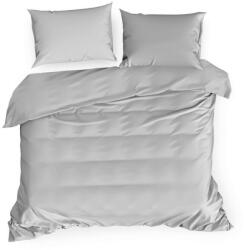 Eurofirany Szatén Ágyneműhuzat, 140×200cm, ezüst, 100% pamut (383272)