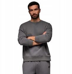 Ombre Unisex melegítőfelső, szürke, XS/S, kapucni nélkül (163377)