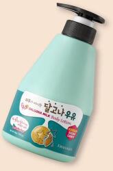 Kwailnara Testápoló koreai dalgon süti illattal Dalgona (Sugar Candy) Milk Body Lotion - 560 ml