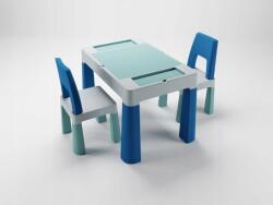 Tega Baby Multifun asztal és szék szett, türkiz/sötétkék (TI-011-173)