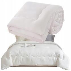 Realne Ceny Téli paplan, légáteresztő, meleg, 160×200cm, fehér, poliészter (5906301421412)