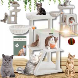  Magas Kaparófa Macska Torony, fekhely, kaparó deszka, többszintes (Drapak Domek dla kota nowoczesny ekskluzywny!)