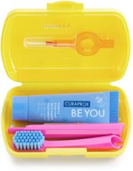 CURAPROX TravelSet Utazó készlet sárga - 1x ( Kiszerelés: 1x )