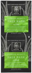 APIVITA Express hidratáló, frissítő arcmaszk aloe verával - 2x8ml ( Kiszerelés: 2x8ml )
