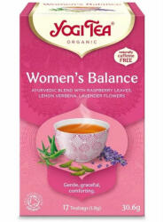 YOGI TEA ® Női egyensúly bio tea - 17x ( Kiszerelés: 17x )