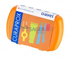 CURAPROX TravelSet Utazó készlet narancs - 1x ( Kiszerelés: 1x )