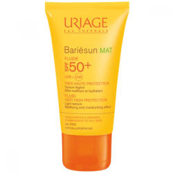Uriage BARIÉSUN mat arckrém SPF 50+ zsíros bőrre - 50ml - Lejárat közeli: 2026.02. 28. ( Kiszerelés: 50ml )