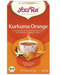 YOGI TEA Bio Kurkuma Narancs - 17x ( Kiszerelés: 17x )