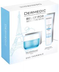 DERMEDIC Hydrain arcápoló szett mélyhidratáló arckrém+szemkörnyékápoló ( Kiszerelés: 50ml+15ml )