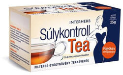 INTERHERB Súlykontroll tea - 25x ( Kiszerelés: 25x )