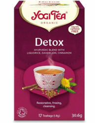 YOGI TEA ® Tisztító (méregtelenítő) bio tea - 17x ( Kiszerelés: 17x )