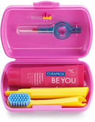 CURAPROX TravelSet Utazó készlet pink - 1x ( Kiszerelés: 1x )