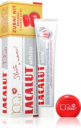 Lacalut White Fogkrém + fogselyem - 75ml ( Kiszerelés: 75ml )