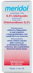 Meridol szájvíz CHX 0, 2% klórhexidin tartalommal - szájöblögető oldat ( Kiszerelés: 300ml )