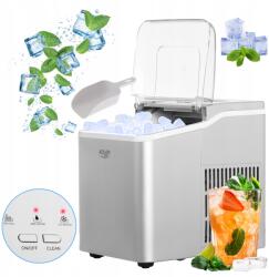 Adler Jégkockakészítő Gép, 12KG/24H, ezüst, 100W, 1.5L tartály (AD 8086)
