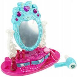KinderSafe fésülködőasztal lányoknak, forgatható tükör, rózsaszín, +3 év (90010)