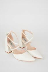 Coast Magassarkú cipő, fehér, Size 38, keresztpántos (BCC06056)