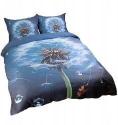 Darymex Szatén ágyneműhuzat, 180×200cm, pitypang sötétkék, 100% pamut (POSATBAW/180X200/12401)