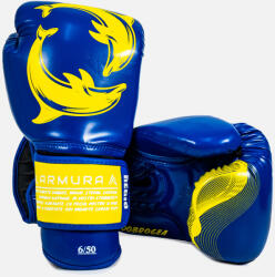 ARMURA Manusi de Box ARMURA Regio Dobrogea Albastru Galben Editie Limitata (AFS147-12oz)