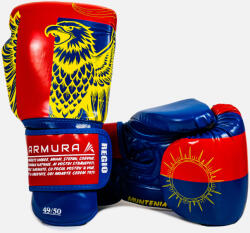 ARMURA Manusi de Box ARMURA Regio Muntenia Albastru Rosu Editie Limitata (AFS143-10oz)