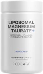 Codeage Magneziu taurat liposomal cu vitamina B6, 120 capsule, Codeage