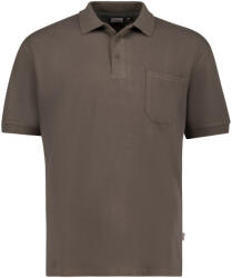 ADAMO cămașă polo pentru bărbați 139311 oversize Maro 8XL